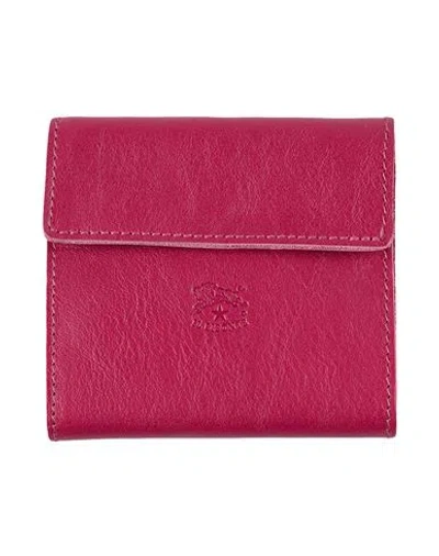Il Bisonte Woman Wallet Magenta Size - Leather