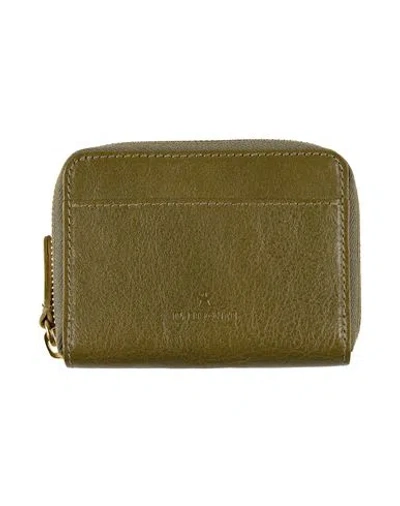 Il Bisonte Woman Wallet Military Green Size - Leather