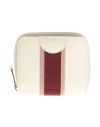 Il Bisonte Woman Wallet Off White Size - Leather, Textile Fibers