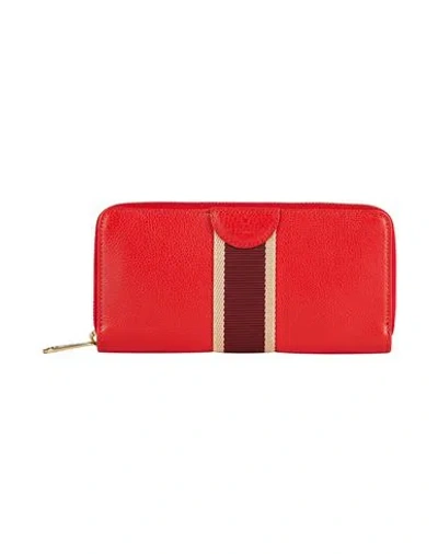 Il Bisonte Woman Wallet Red Size - Leather In Red
