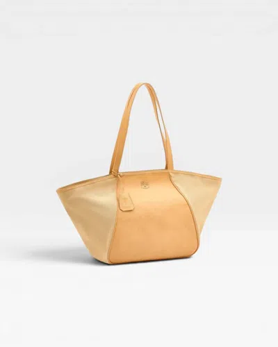 Il Bisonte Women's Archive 1970 Tote Bag In Natural In Red