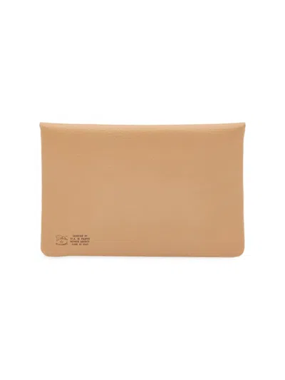 Il Bisonte Women's Case Leather Pouch In Neutral