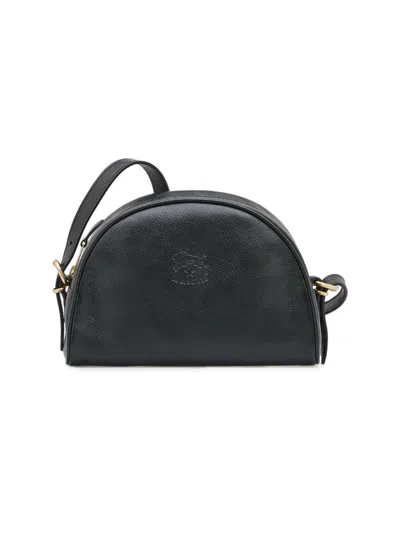Il Bisonte Women's Classic Leather Crossbody Bag In Black