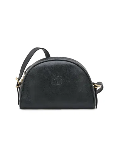 Il Bisonte Women's Classic Leather Crossbody Bag In Nero