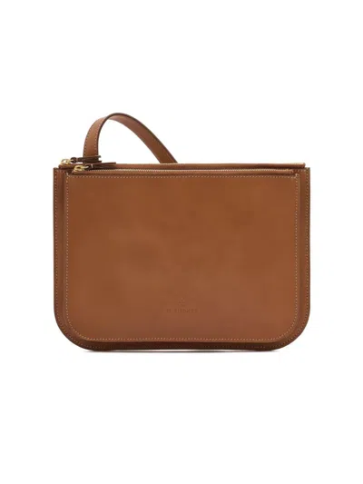 Il Bisonte Women's Leather Crossbody Bag In Brown