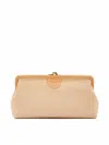 Il Bisonte Women's Manuela Clutch Bag In Conchiglia/naturale In Brown