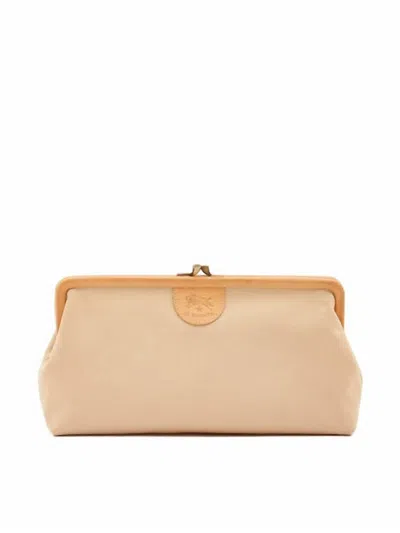 Il Bisonte Women's Manuela Clutch Bag In Conchiglia/naturale In Brown