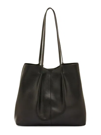 Il Bisonte Women's Nina Leather Tote Bag In Black