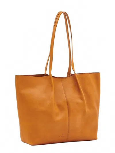 Il Bisonte Women's Nina Tote Handbag In Naturale Brass Hardware In Multi