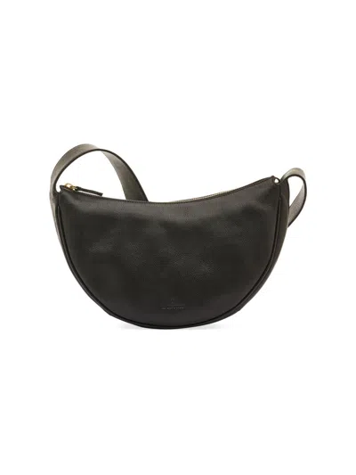 Il Bisonte Women's Oliveta Leather Hobo Bag In Black