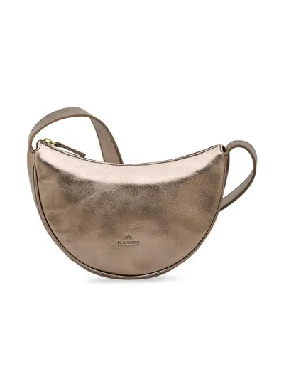 Il Bisonte Women's Oliveta Leather Hobo Bag In Brown