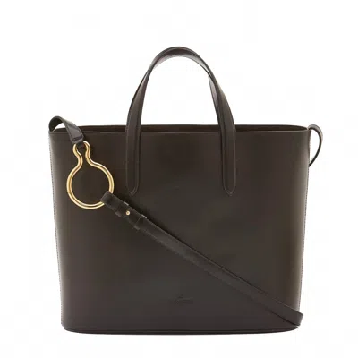 IL BISONTE WOMEN'S SHOULDER CONSUELO CROSSBODY BAG IN BLACK