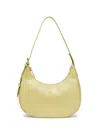 Il Bisonte Women's Small Crescent Shoulder Bag In Yellow