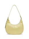 Il Bisonte Women's Small Crescent Shoulder Bag In Pistacchio