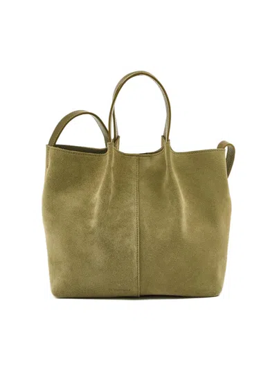 Il Bisonte Women's Small Nina Suede Tote Bag