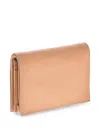 Il Bisonte Zip-around Leather Wallet In Neutrals