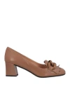 Il Borgo Firenze Woman Pumps Brown Size 6 Leather