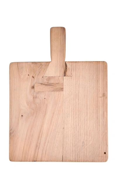 Il Buco Vita Casale Extra-small One-of-a-kind Oak Cutting Board In Brown