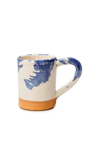 Il Buco Vita Montegranaro Splatterware Mug In Blue