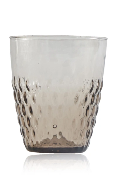 Il Buco Vita Pienza Glass Tumbler In Grey