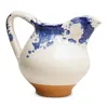 Il Buco Vita Montegranaro Splatterware Pitcher In Montegrena
