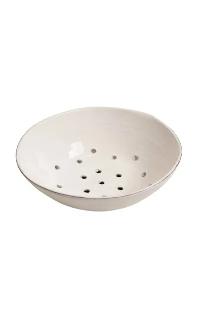 Il Buco Vita - X Leanne Ford Bevagna Berry Bowl - Black/white In Brown