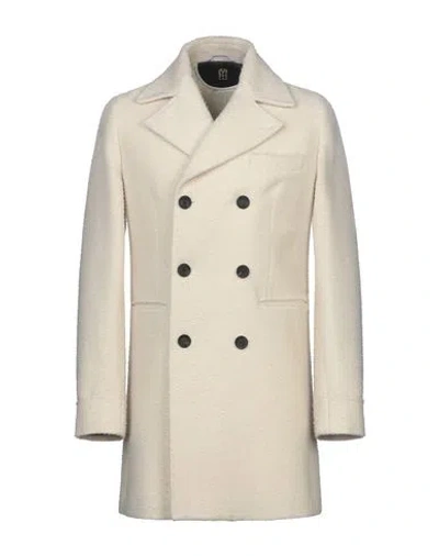 Il Cappottino Man Coat Ivory Size 44 Wool In Gold