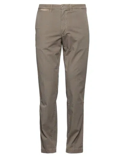 Il Drop Man Pants Khaki Size 38 Cotton, Elastane In Beige