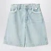 Il Gufo Light Blue Denim Bermuda