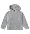 Il Gufo Alpaca Wool-blend Hoodie In Grau