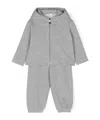 Il Gufo Animal-ears Tracksuit In Gray