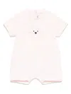 Il Gufo Appliqué-detail Shorties In Pink