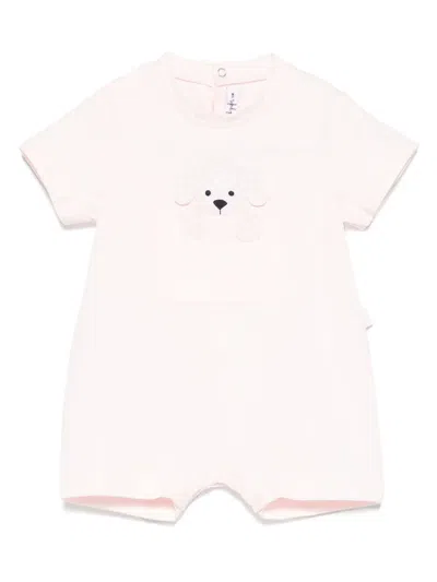 Il Gufo Babies' Appliqué-detail Shorties In Pink