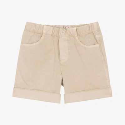 Il Gufo Baby Boys Beige Cotton Twill Shorts