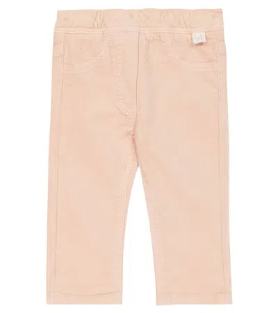 Il Gufo Baby Cotton Pants In Pink
