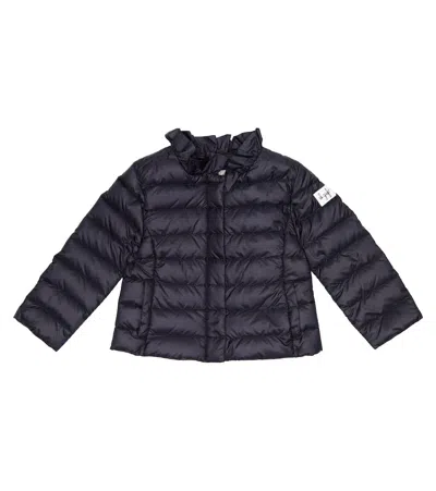 Il Gufo Baby Hooded Jacket In Blue