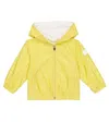 Il Gufo Baby Hooded Jacket In Chick Yellow