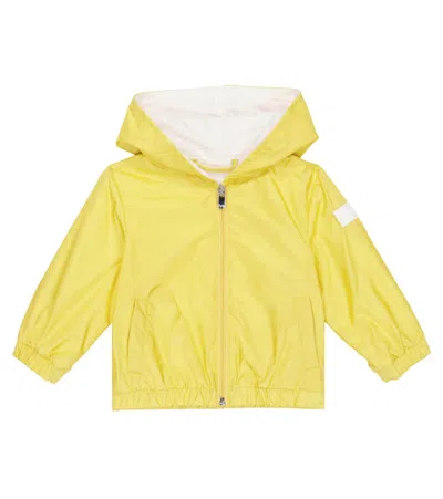 Il Gufo Baby Hooded Jacket In Chick Yellow