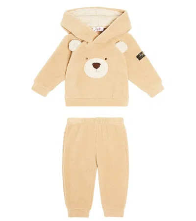 Il Gufo Baby Set Aus Hoodie Und Jogginghose In Multicoloured