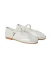 Il Gufo Ballerina Punta Tonda In White