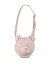 Il Gufo Bear-motif Shoulder Bag In Pink