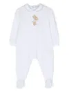 Il Gufo Bear-patch Pyjamas In White