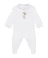 Il Gufo Bear-patch Pyjamas In White