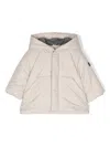 Il Gufo Beige Down Jacket Baby Boy In Beige