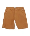 Il Gufo Belt Loop Shorts In Brown