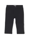 Il Gufo Elasticated-waistband Cotton Trousers In Blu