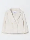 Il Gufo Pinstriped Blazer In Milk