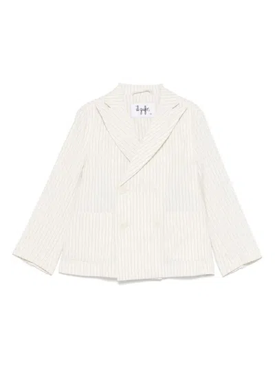 Il Gufo Kids' Blazer In White