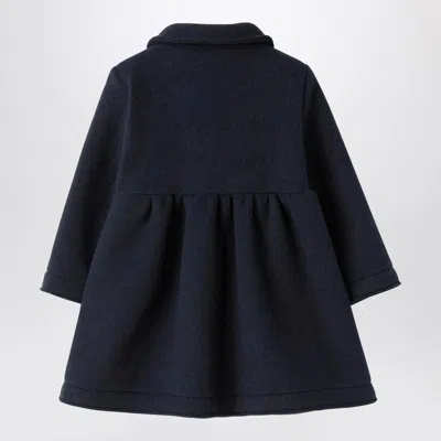 Il Gufo Kids' Blue Couture Fleece Coat