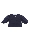Il Gufo Blue Fleece Jacket In Blue